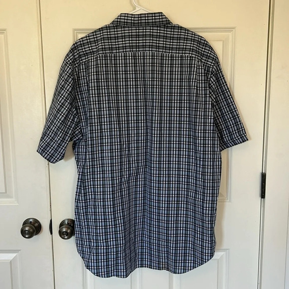 Nautica Men's Blue Plaid Shirt - Picture 4 of 5